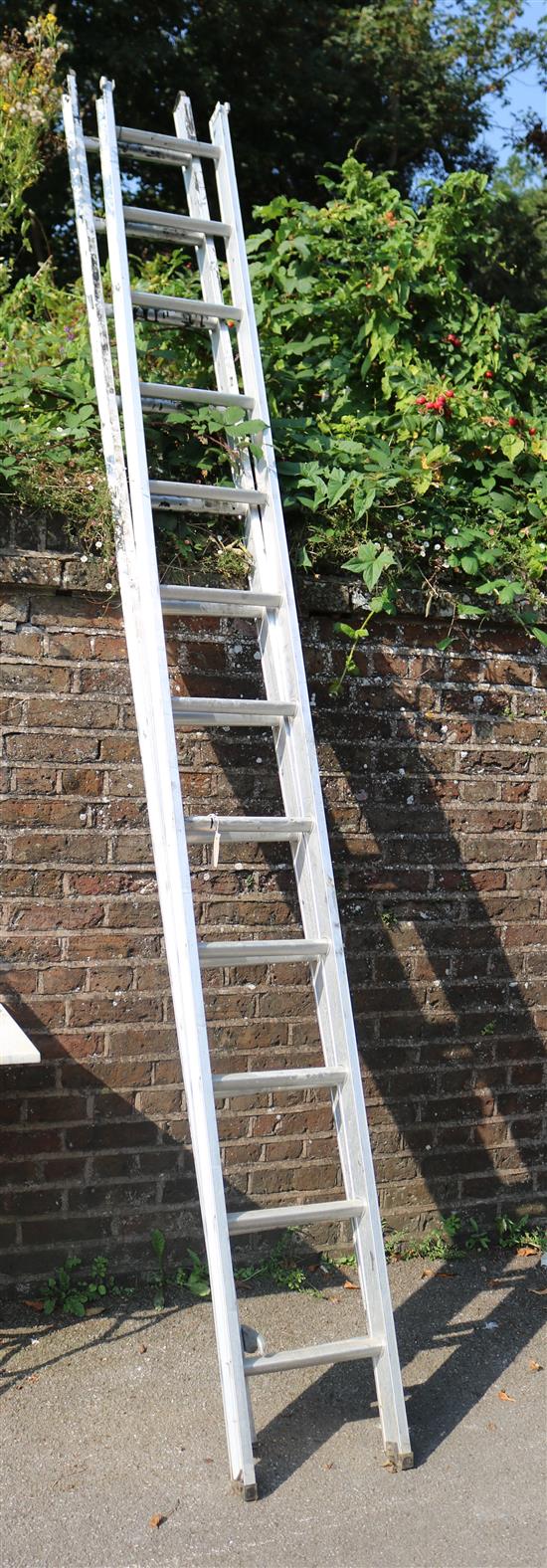 Abro metal 2 section ladder(-)